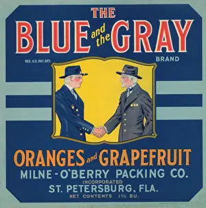 Friends Prints: The Blue and the Gray Brand