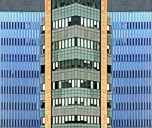Blue And Green Architecture