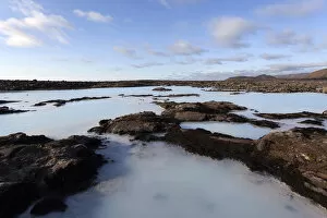 Images Dated 22nd June 2014: Blue Lagoon near Grindavik, Iceland