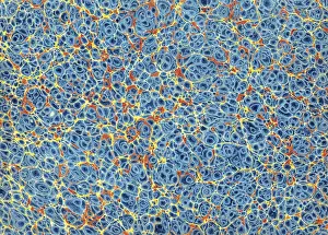 Blue Marbled Paper