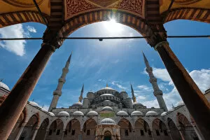Images Dated 24th May 2013: Blue mosque in Istanbul