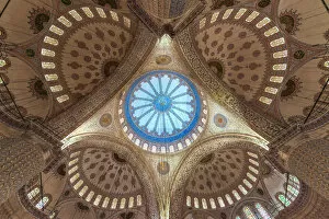 Blue mosque main hall