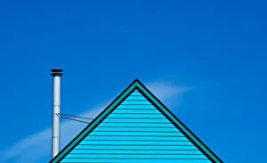 Images Dated 24th August 2019: Blue Roof