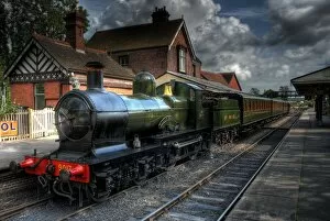 Bluebell Railway Steam Engine, Sheffield Park Stn