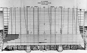 Brooklyn Bridge Gallery: Blueprint of Brooklyn Bridge