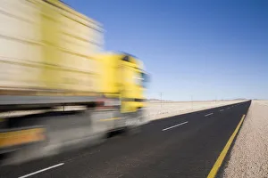 Desert Gallery: Blurred Motion, Desert, Dry, Land Vehicle, Landscape, Mode Of Transport, Motion, Namib Desert