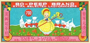 Firecracker Prints: Bo-Peep Brand Extra Selected Ladycrackers