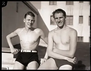 Swimmer Prints: Bob Boals and Duke Callaghan