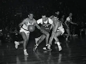Bob Cousy During College Basketball Days