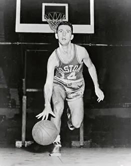 Dribbling Prints: Bob Cousy Dribbling Ball