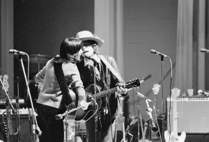 Duet Prints: Bob Dylan and Joan Baez Singing Duet
