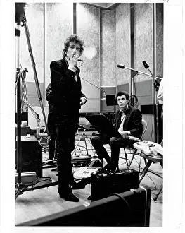 Bob Dylan & Mike Bloomfield Recording Highway 61 Revisited