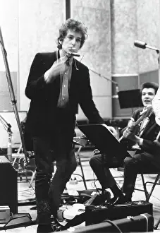 Bob Dylan & Mike Bloomfield Recording Highway 61 Revisited