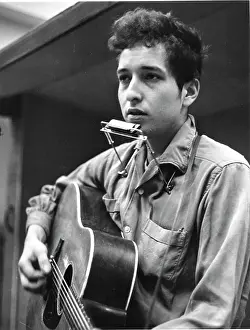 Bob Dylan Records His First Album For Columbia