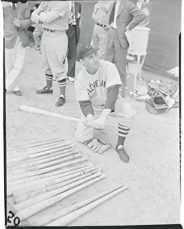 Bob Feller Testing Baseball Bats