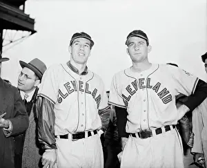 Bob Feller Waist-Up W/Bob Lemon