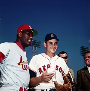 Bob Gibson and Jose Santiago