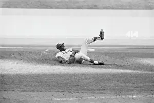 Bob Gibson Lying Injured On Field