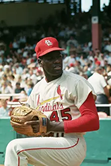 Bob Gibson Warming Up