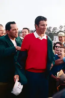 Augusta Prints: Bob Goalby Helping George Archer