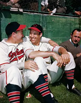 Bob Hope and Baseball Player Bob Feller