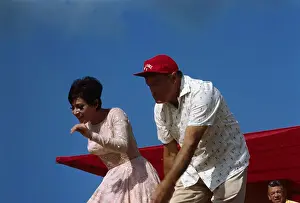 Bob Hope and Elaine Dunn Performing a Dance Routine