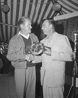 Bob Hope Giving Ben Hogan An Award