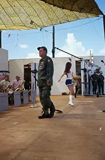 Cam Ranh Bay Prints: Bob Hope Performing on Stage