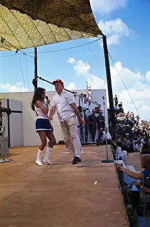 Cam Ranh Bay Prints: Bob Hope Performing on Stage