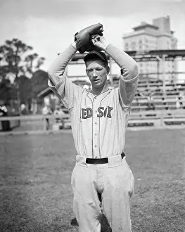 Sarasota Prints: Bob Lefty Geove In Pitching Position