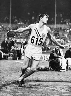 Decathlon Prints: Bob Mathias in 1948 Olympic Decathalon