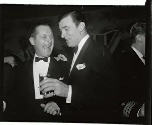 Bob Montgomery Laughing with Walter Pidgeon