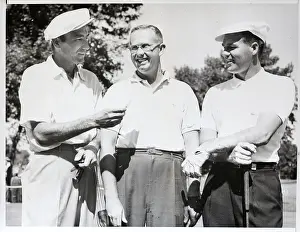 Bob Rosburg Standing Fellow Golfers