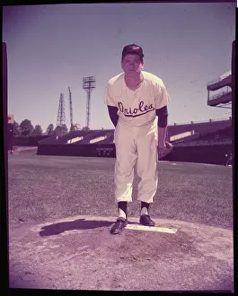 Bob Turley in Pitching Stance