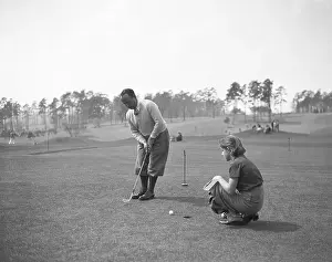 Invitation Prints: Bobby Cruickshank Putting