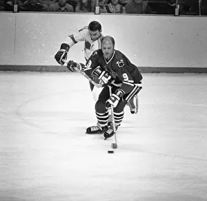 Bobby Hull in Hockey Action