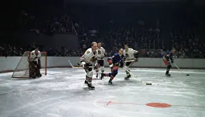 Bobby Hull in Hockey Action