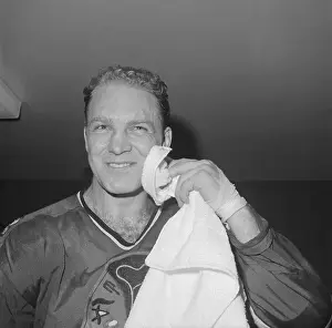 Bobby Hull Smiling After Hockey Game