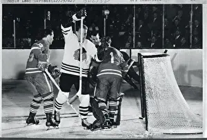 Toronto Prints: Bobby Hull Trying to Score in Game