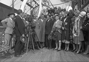 Bobby Jones and Others aboard Mauretania