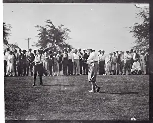 Bobby Jones on Fairway During American Amateur Championship