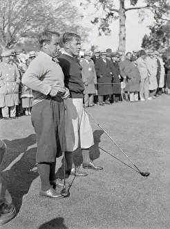 Bobby Jones with Gene Sarazen