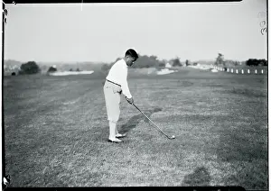Ardmore Prints: Bobby Jones Preparing His Shot