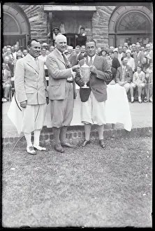 Mamaroneck Prints: Bobby Jones Receiving Cup After Victory