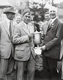 Columbus Prints: Bobby Jones Receiving Trophy