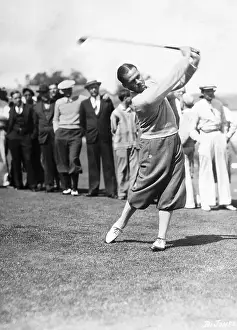 Swinging Prints: Bobby Jones Swinging Golf Club