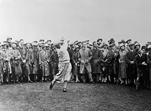 Andrews Prints: Bobby Jones Taking a Swing
