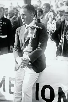 Bobby Jones and Trophy