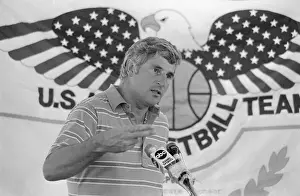 Interview Prints: Bobby Knight Attending News Conference