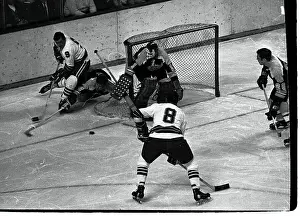 Bobby Orr on Ice During Hockey Game